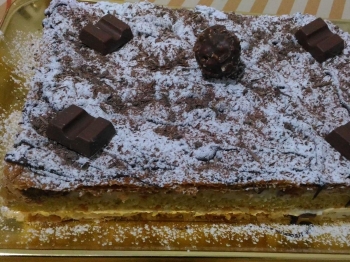 TORTA DIPLOMATICA CON NUTELLA